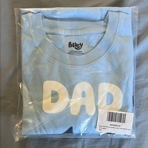 Bluey “Dad” men’s long sleeve graphic t-shirt Large